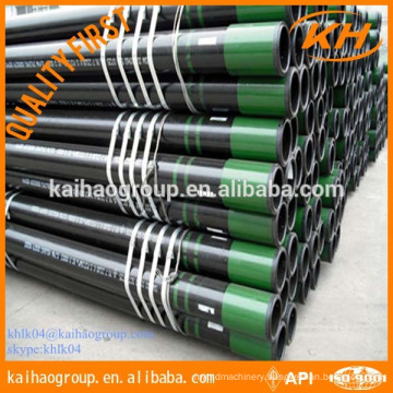 API oil casing pipe BTC 6 5/8'' P110 China manufacture